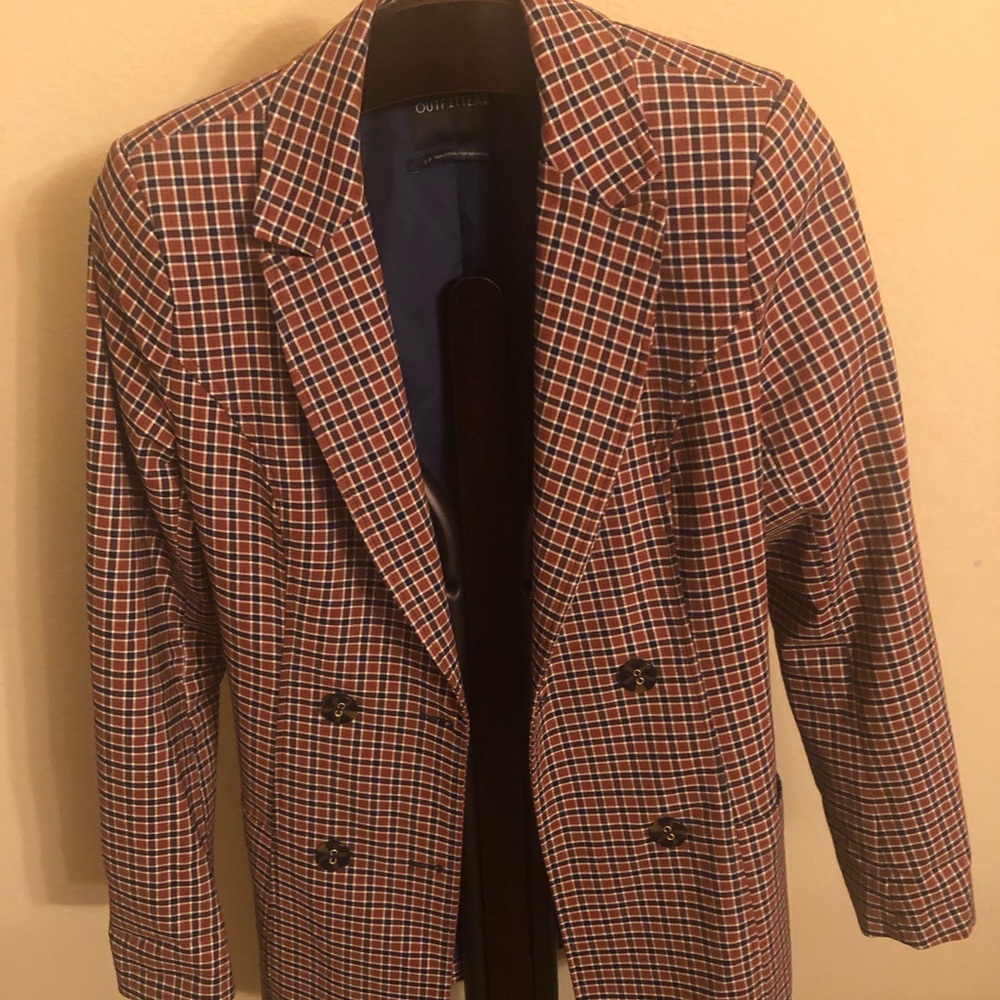 Urban Outfitters soft plaid jacket